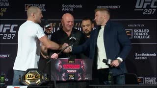 Пресс-конференция перед UFC 297