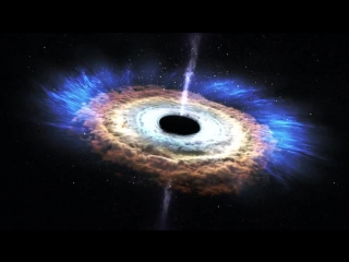 NASA показало, как чёрная дыра разрывает звезду на части.
